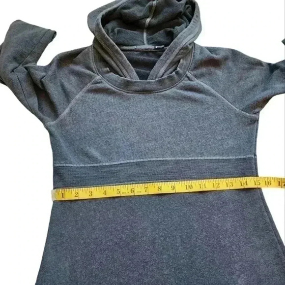 prAna Nanaette Dress Sustainable Earthy Womens S Indie Boho Granola Comfy Grey - Picture 13 of 14